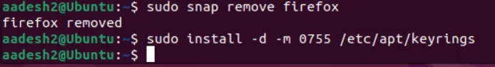 Удаление Firefox Snap из Ubuntu