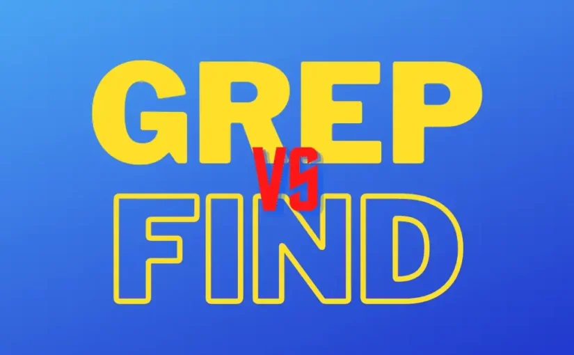 В чем разница между grep и find в Linux?